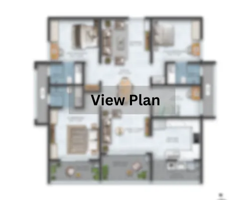Prestige Thane 4 BHK floor plan